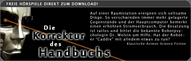 Die Korrektur des Handbuchs
